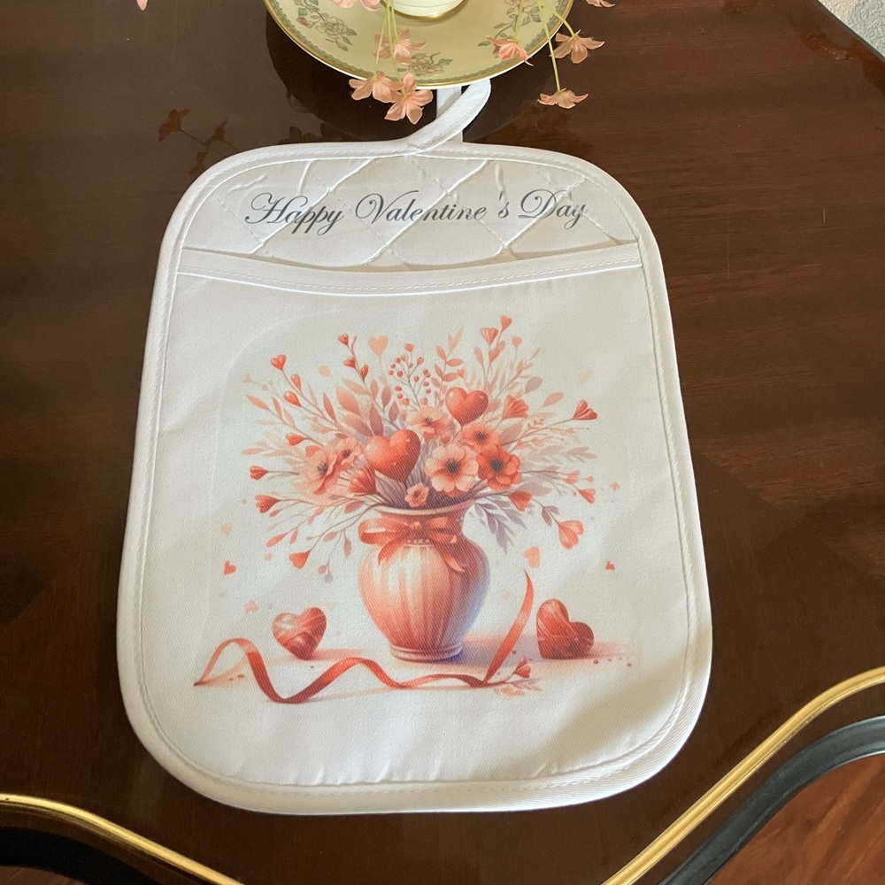 💕💕💕 Happy Valentine Pot Holder 💕💕💕
